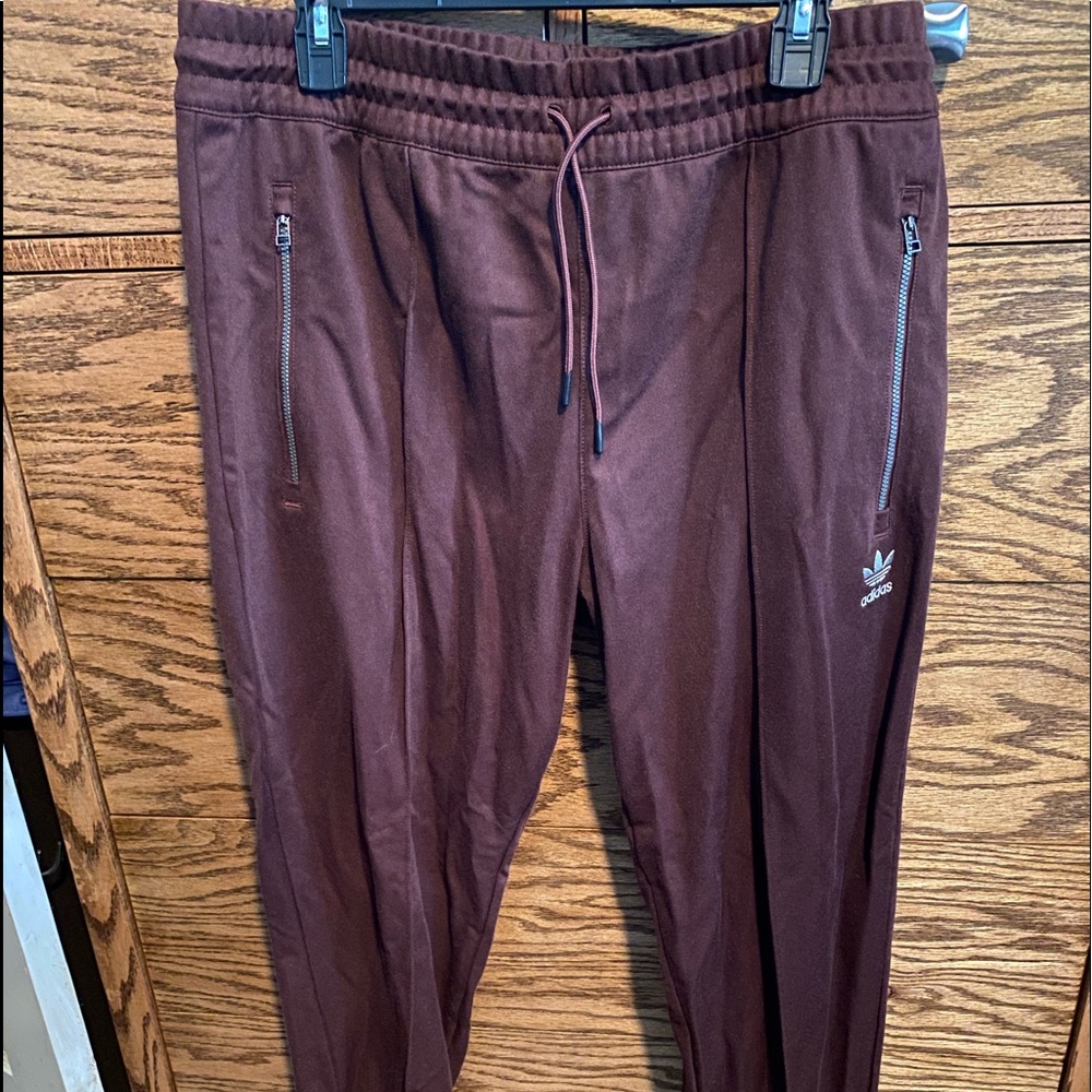 Adidas Originals track pants men’s XL maroon/wine